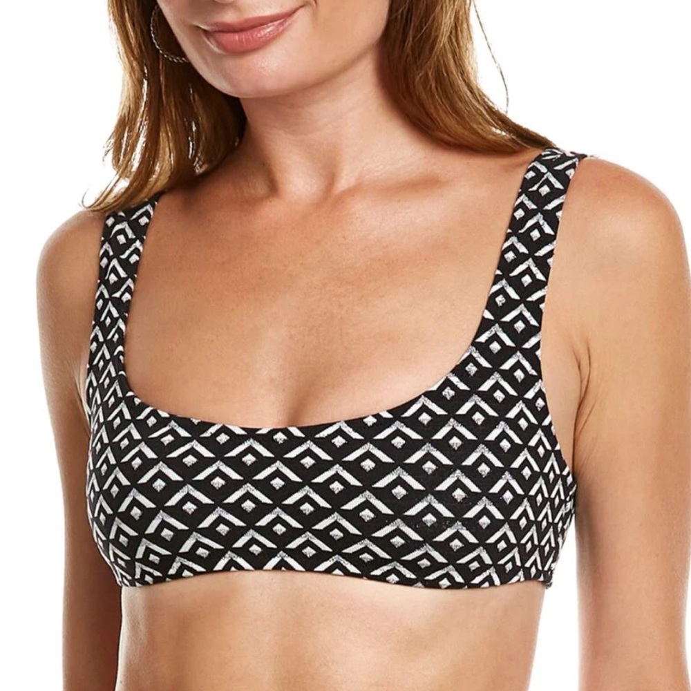 *BNWT* Solid & Striped Elle bikini top S